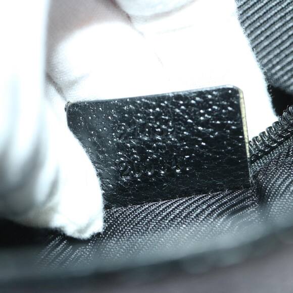 GUCCI GG Canvas Shoulder Bag Black - Picture 13 of 13